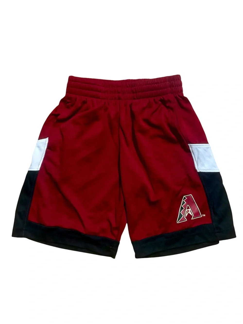 Arizona Diamondback elastic waistband children’s athletic shorts, size small 6-7